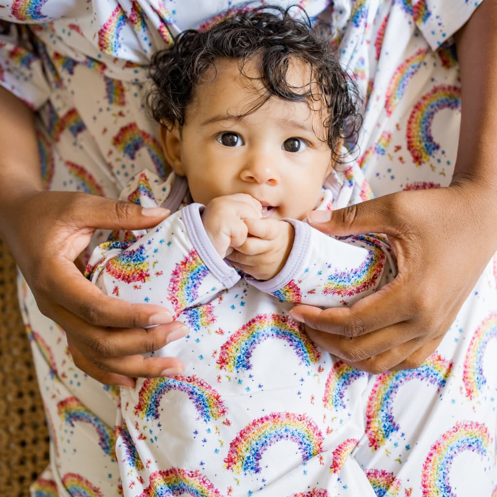 Flower Shower Bamboo Layette Gown