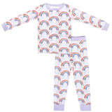 Flower Shower Long Bamboo Pajamas