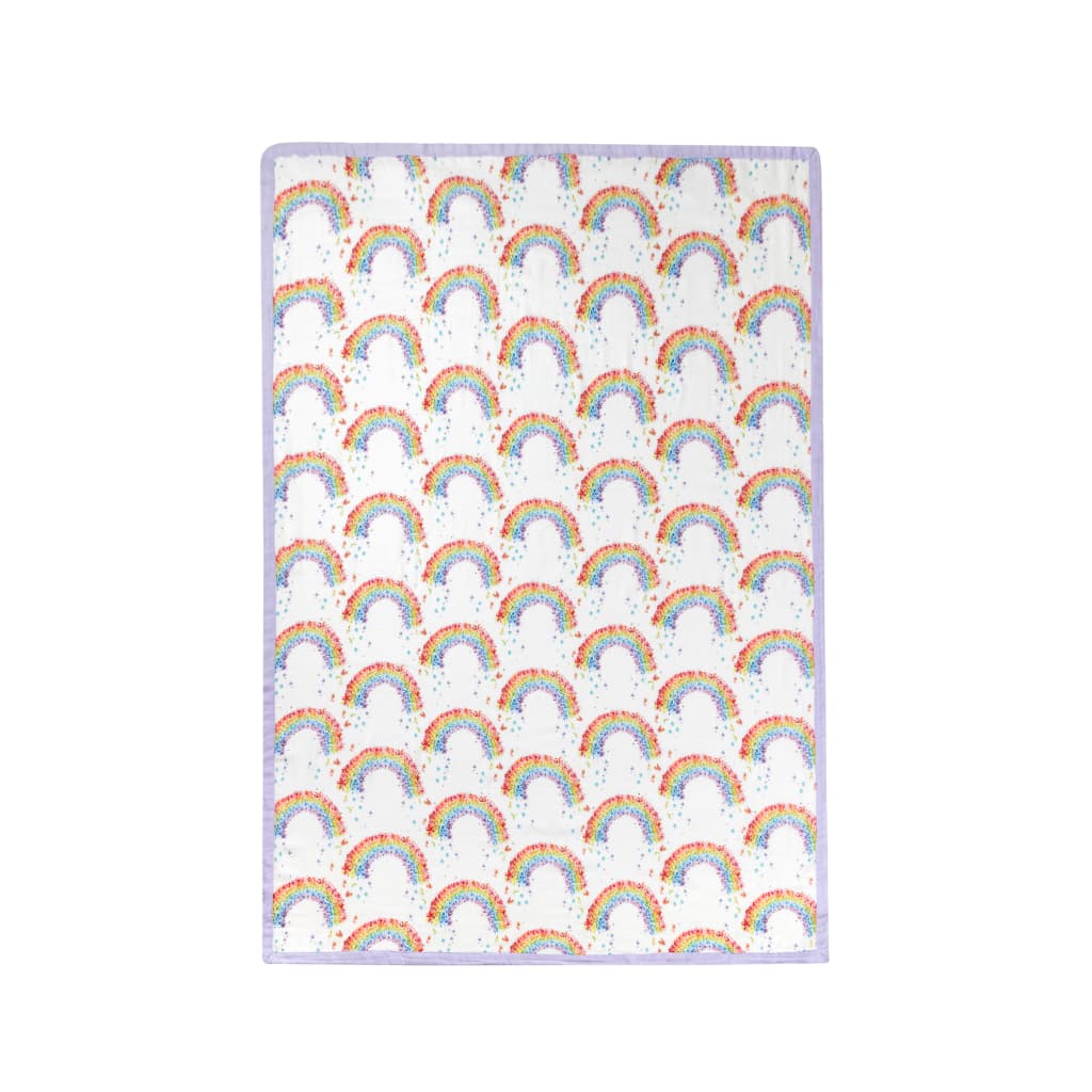 Flower Shower Throw Blanket