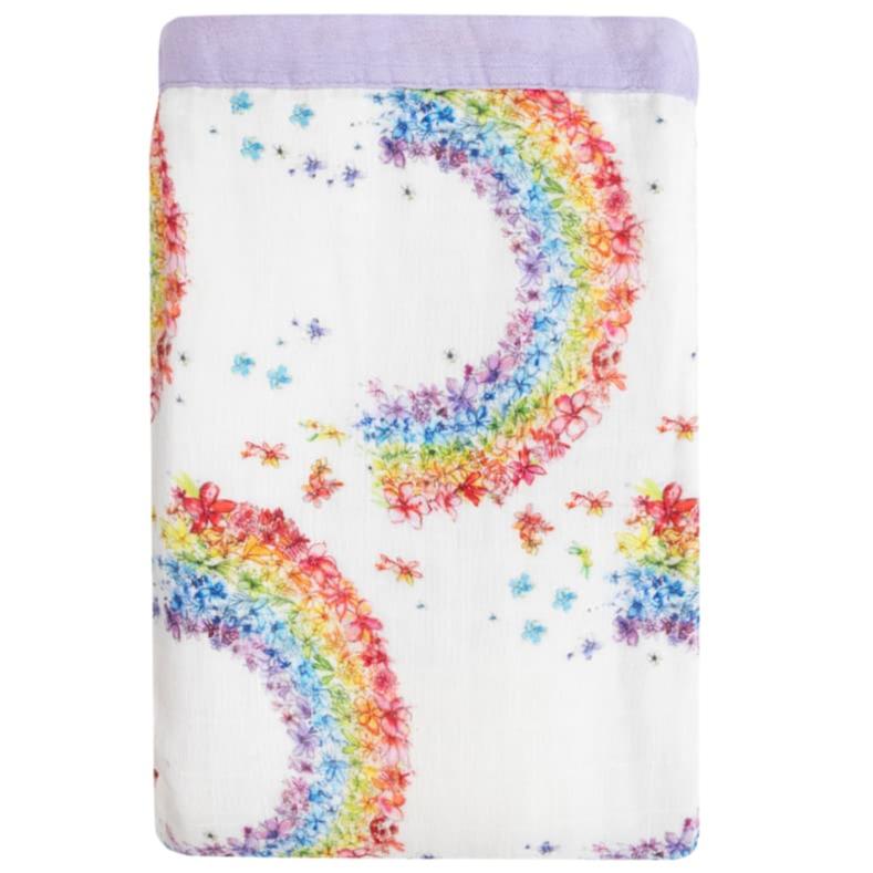 Flower Shower Throw Blanket