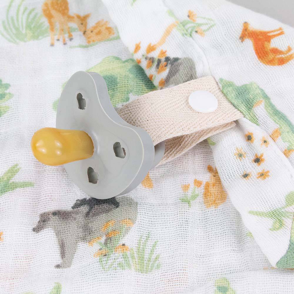 Forest Friends Classic Muslin Teether Blanket - HoneyBug 