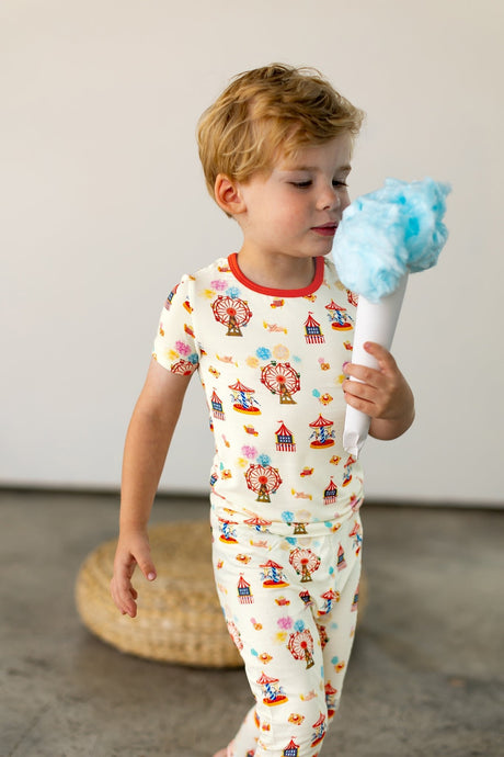 Free Birdees County Fair Short Sleeve Pajama Set (2T-12Y)