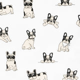 French Bulldog Cotton Crib Sheet