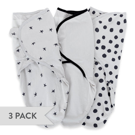 Adjustable Swaddle Blanket | 3 Pack - HoneyBug 