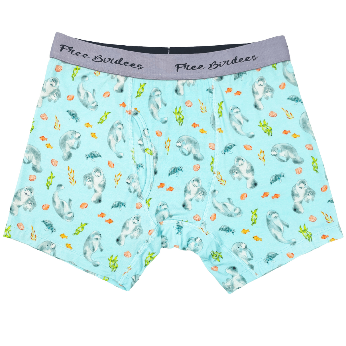 Get Your Float on Manatees Men's Boxer Briefs