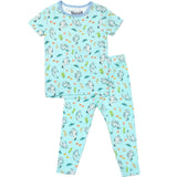 Get Your Float on Manatees Short Sleeve Pajama Set (2T-12Y)