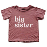 Big Sister Modern Baby and Kids Tee - HoneyBug 