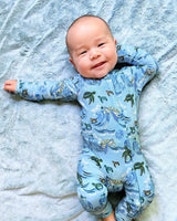 Go with the Flow Sea Turtles Coverall (0-3T)