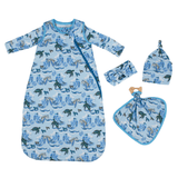 Go with the Flow Sea Turtles Footie (NB-3T)