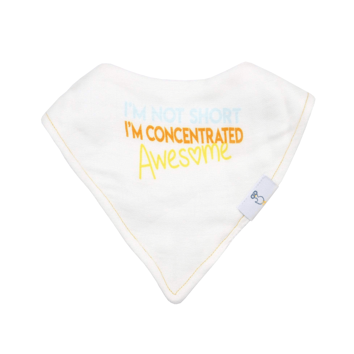 Awesome and Diamonds 2 PK Muslin & Terry Cloth Bib Set