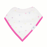 Stripes and Stars 2 Pack Muslin & Terry Cloth Bib Set