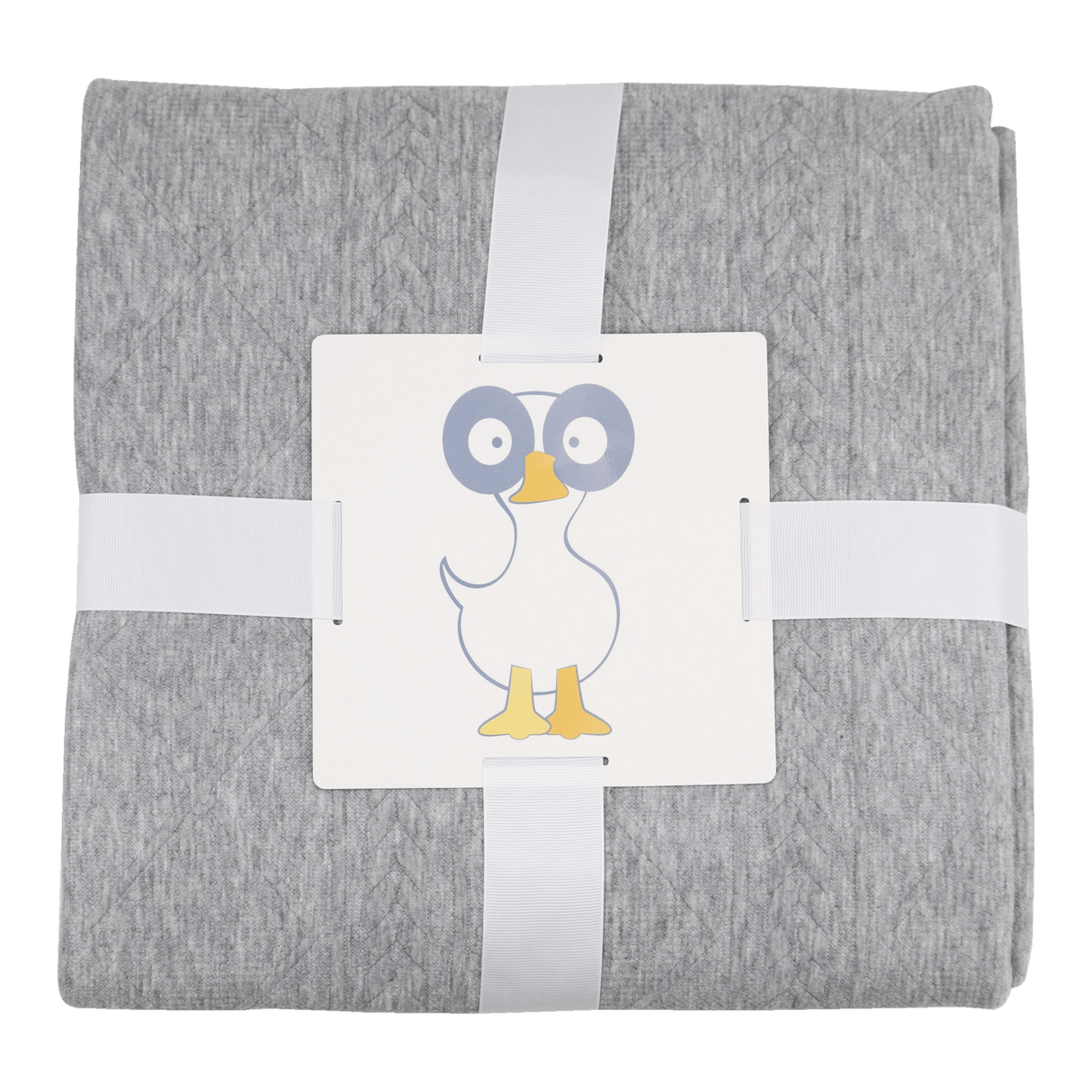 Mommy & Me Knit Blanket Set - Gray