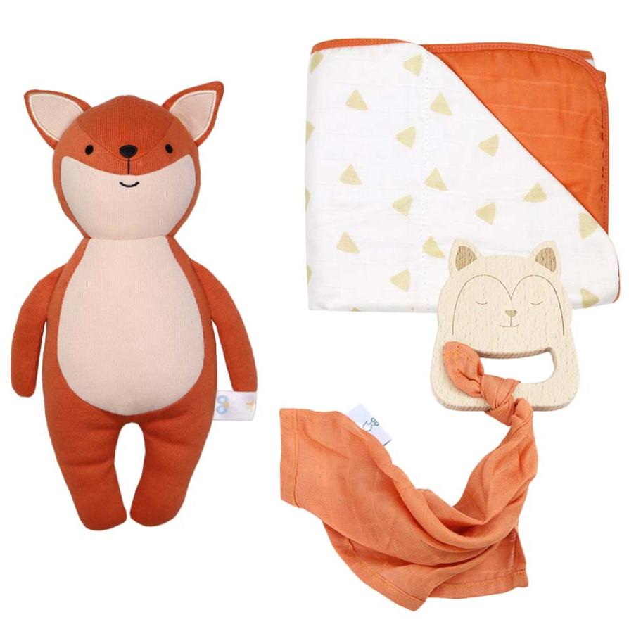 Terracotta Fox Gift Set