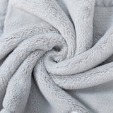 Gray Plush Security Blanket - HoneyBug 