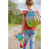 Summer Meadow Backpack to Carry 12" Soft Dolls - HoneyBug 