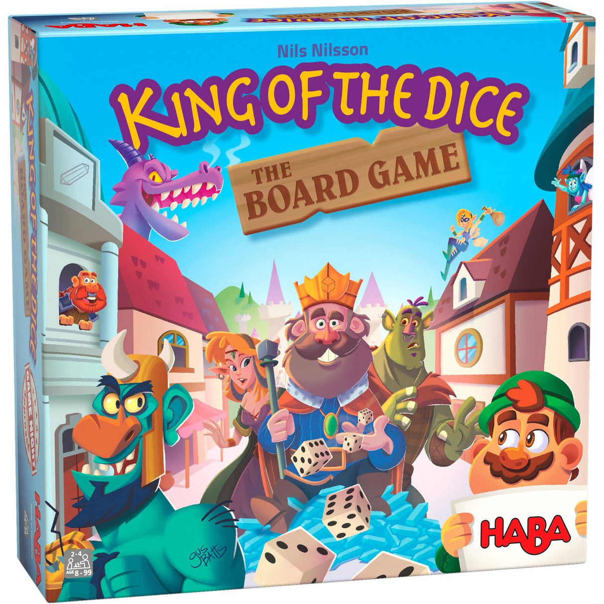 King of the Dice Board Game - HoneyBug 