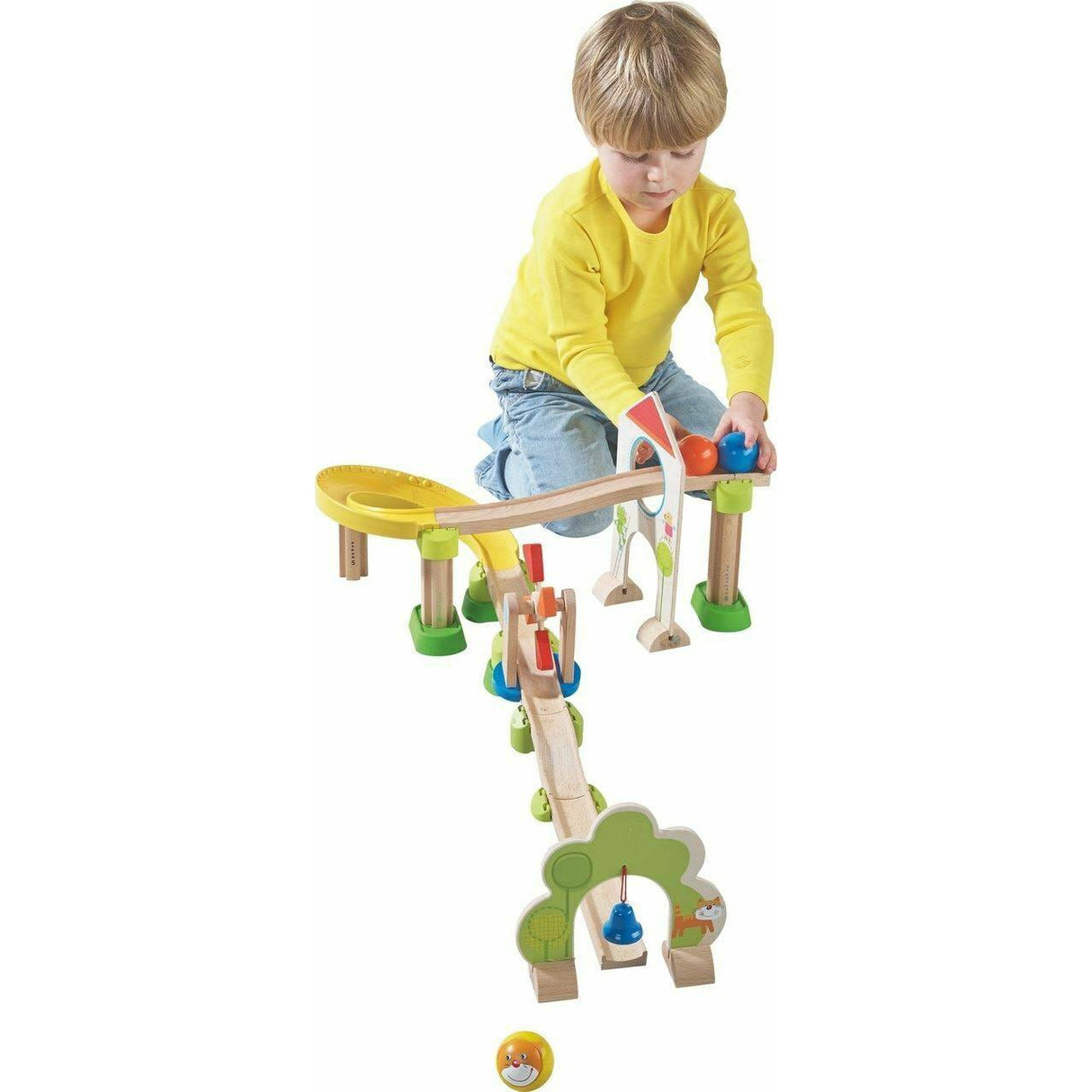 Kullerbu Windmill 25 Piece Starter Track Set - HoneyBug 