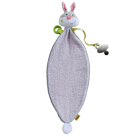 Bunny Lovey Baby Blankie - HoneyBug 