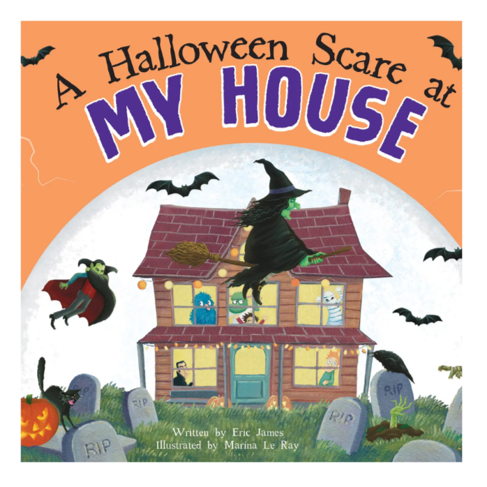 A Halloween Scare at My House book - HoneyBug 