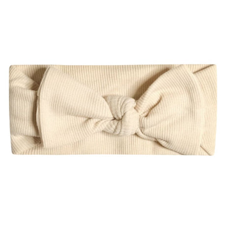 Organic Cotton Headband - Cream - HoneyBug 