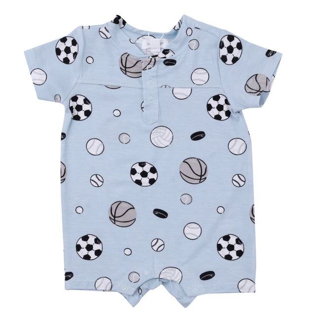 Henley Shortall - Sports Ball Blue - HoneyBug 