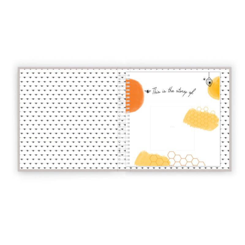 Honey Bee Luxury Memory Baby Book