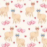 I Give You My Heart Alpacas Hair Bow