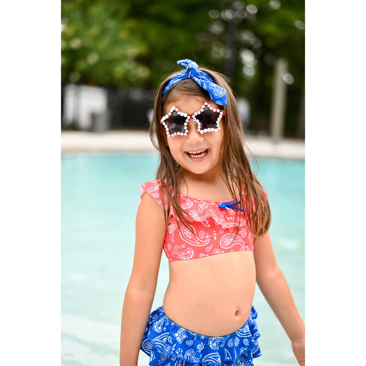 Morning Star Two Piece Swimsuit - HoneyBug 