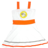 Orange Robot Dress