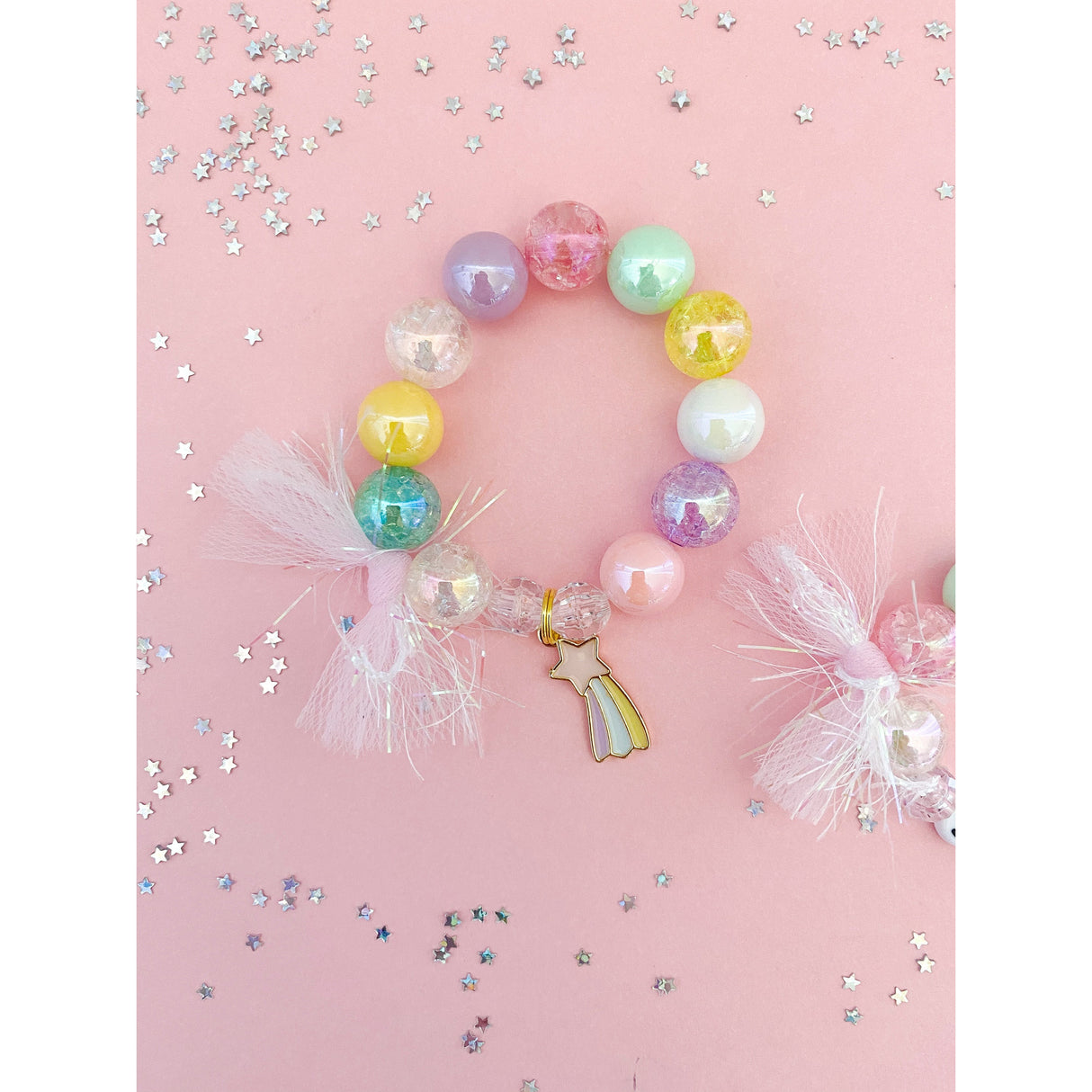 Celebration! Wish Upon A Star Charm Bracelet- Customizable - HoneyBug 