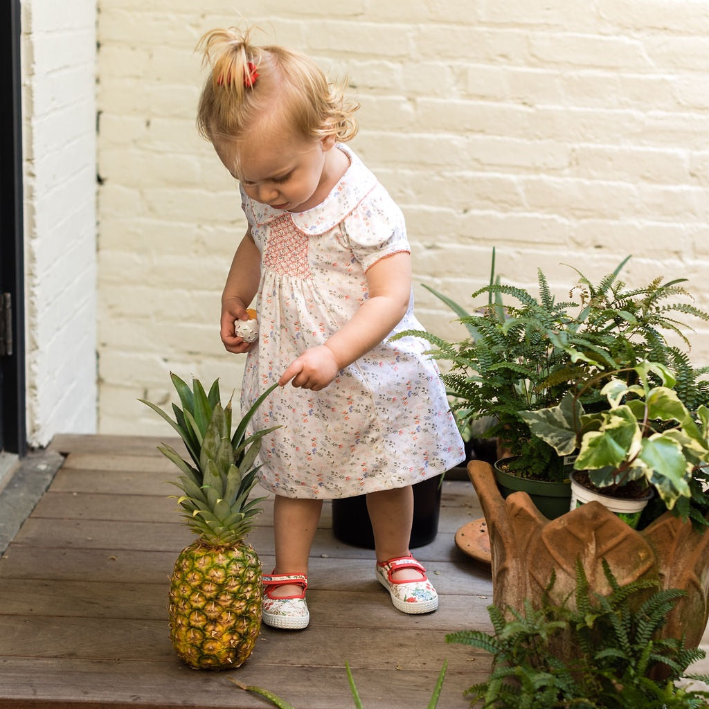 Madison Floral Dress with Ruffle Bloomer