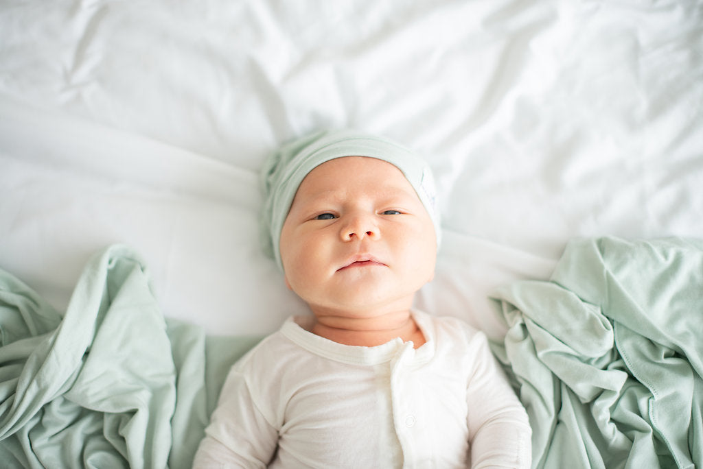 Swaddle & Newborn Blanket - Sage