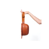 Kibou Mini Vegan Leather Bag - Brown - HoneyBug 