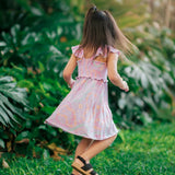 Lei Day Bamboo Smocked Dress