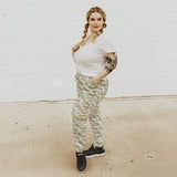 Faded Camo Women's Bamboo/Cotton Jogger