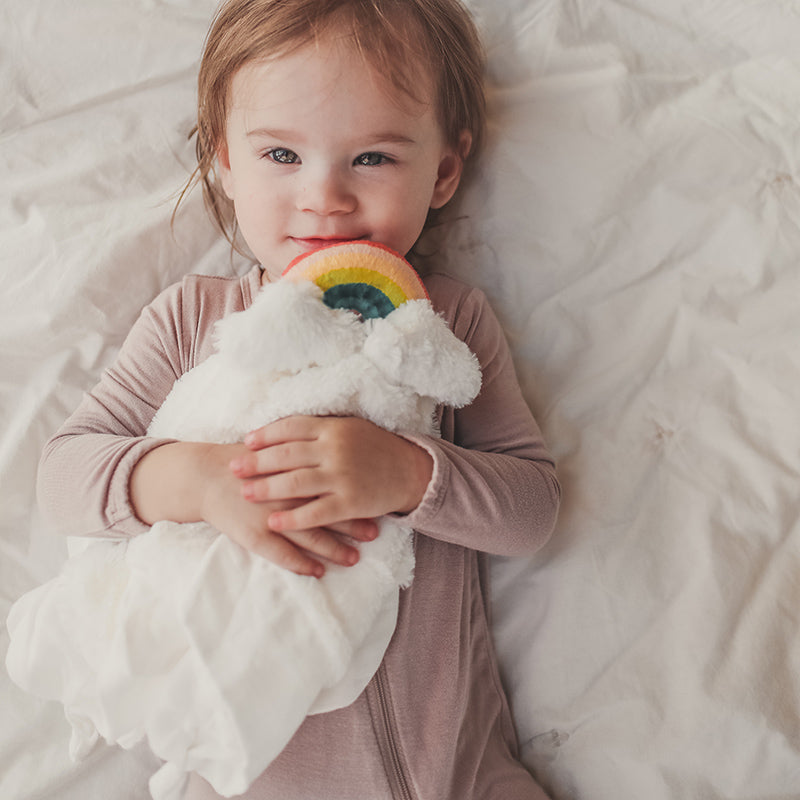 Little Rainbow Lovey Blanket