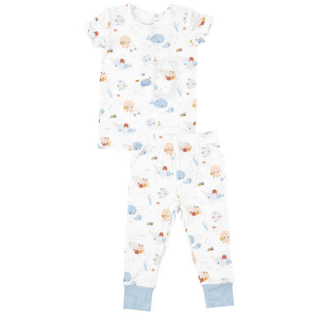 Lounge Wear Set - Cute Ocean - HoneyBug 