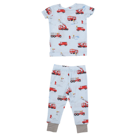 Loungewear Set - Firetruck Dalmations - HoneyBug 