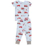 Loungewear Set - Firetruck Dalmations - HoneyBug 