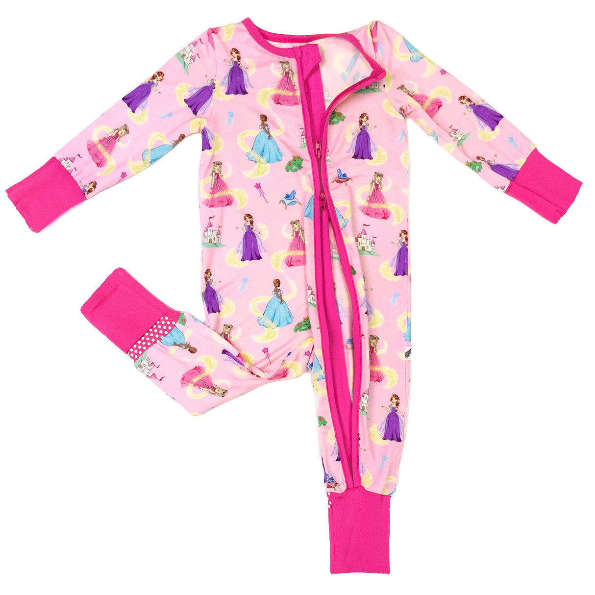 Make Your Own Magic Princesses Convertible Footie (NB-3T)