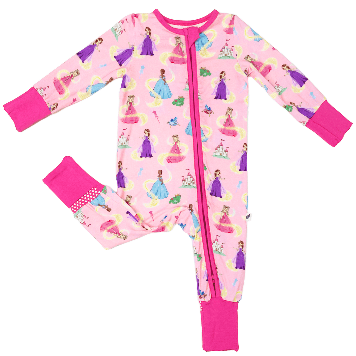 Make Your Own Magic Princesses Convertible Footie (NB-3T)