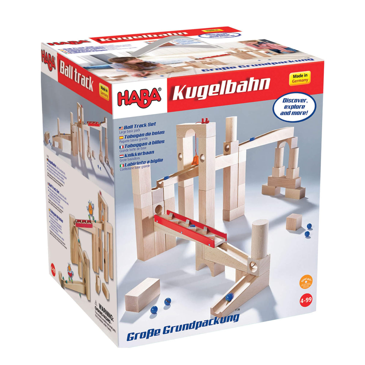 Marble Run Large Set - HoneyBug 