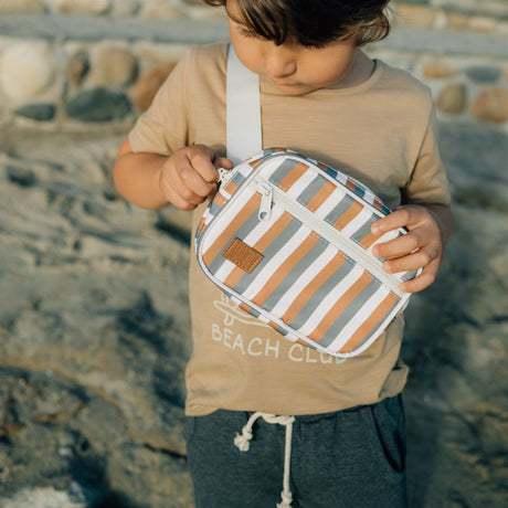 Sunset Stripe Mini Fanny Pack