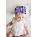 Baby Bloom Bows: Amethyst - HoneyBug 