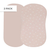 Bassinet Sheet Set - Pink Ginko