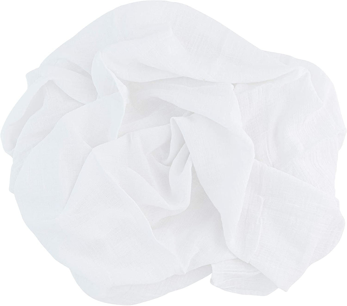 Cotton Muslin Swaddle Blanket - Dove White