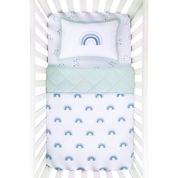 Four Piece Baby Crib Set - HoneyBug 