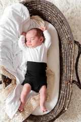 Colic & Gas Relief Newborn Belly Bloomer for Unisex - Noir