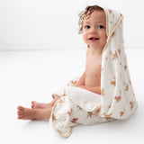 Monkey Hooded Towel Set - HoneyBug 