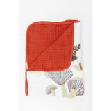 Large Mushroom Throw Blanket - HoneyBug 